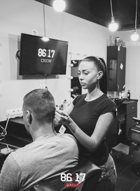 Стрижка с коррекцией бороды — Студия 86|17